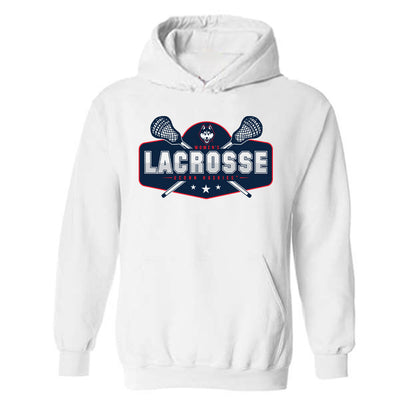 UConn - NCAA Women's Lacrosse : Brooke Bulkley - Sports Shersey Hooded Sweatshirt-0