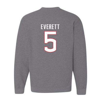 UConn - NCAA Women's Field Hockey : Faith Everett - Sports Shersey Crewneck Sweatshirt-1