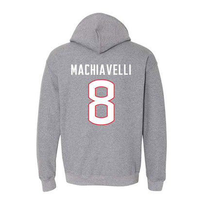 UConn - NCAA Women's Field Hockey : Olivia Machiavelli - Sports Shersey Hooded Sweatshirt-1