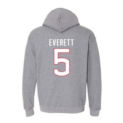 UConn - NCAA Women's Field Hockey : Faith Everett - Sports Shersey Hooded Sweatshirt-1