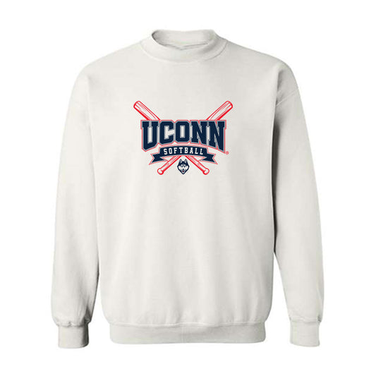 UConn - NCAA Softball : Caprice Bohmer - Sports Shersey Crewneck Sweatshirt-0