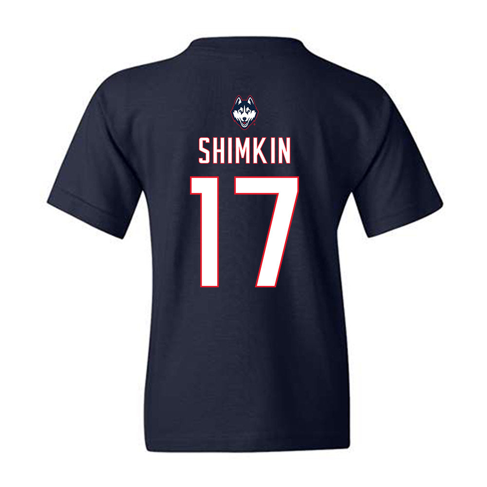 UConn - NCAA Women's Soccer : Chloe Shimkin - Sports Shersey Youth T-Shirt-1