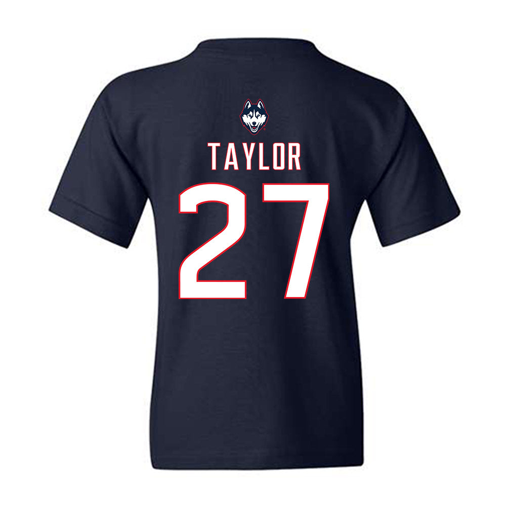 UConn - NCAA Women's Soccer : Lexi Taylor - Sports Shersey Youth T-Shirt-1