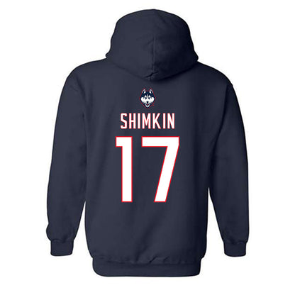 UConn - NCAA Women's Soccer : Chloe Shimkin - Sports Shersey Hooded Sweatshirt-1