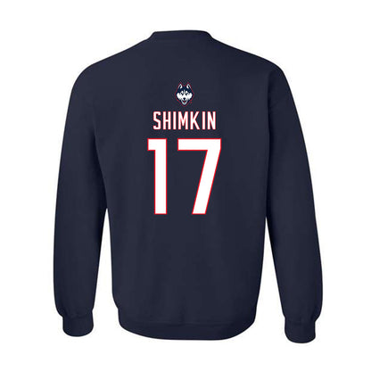 UConn - NCAA Women's Soccer : Chloe Shimkin - Sports Shersey Crewneck Sweatshirt-1
