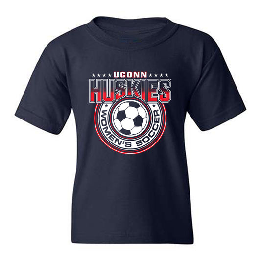 UConn - NCAA Women's Soccer : Olivia Beauvois - Sports Shersey Youth T-Shirt-0