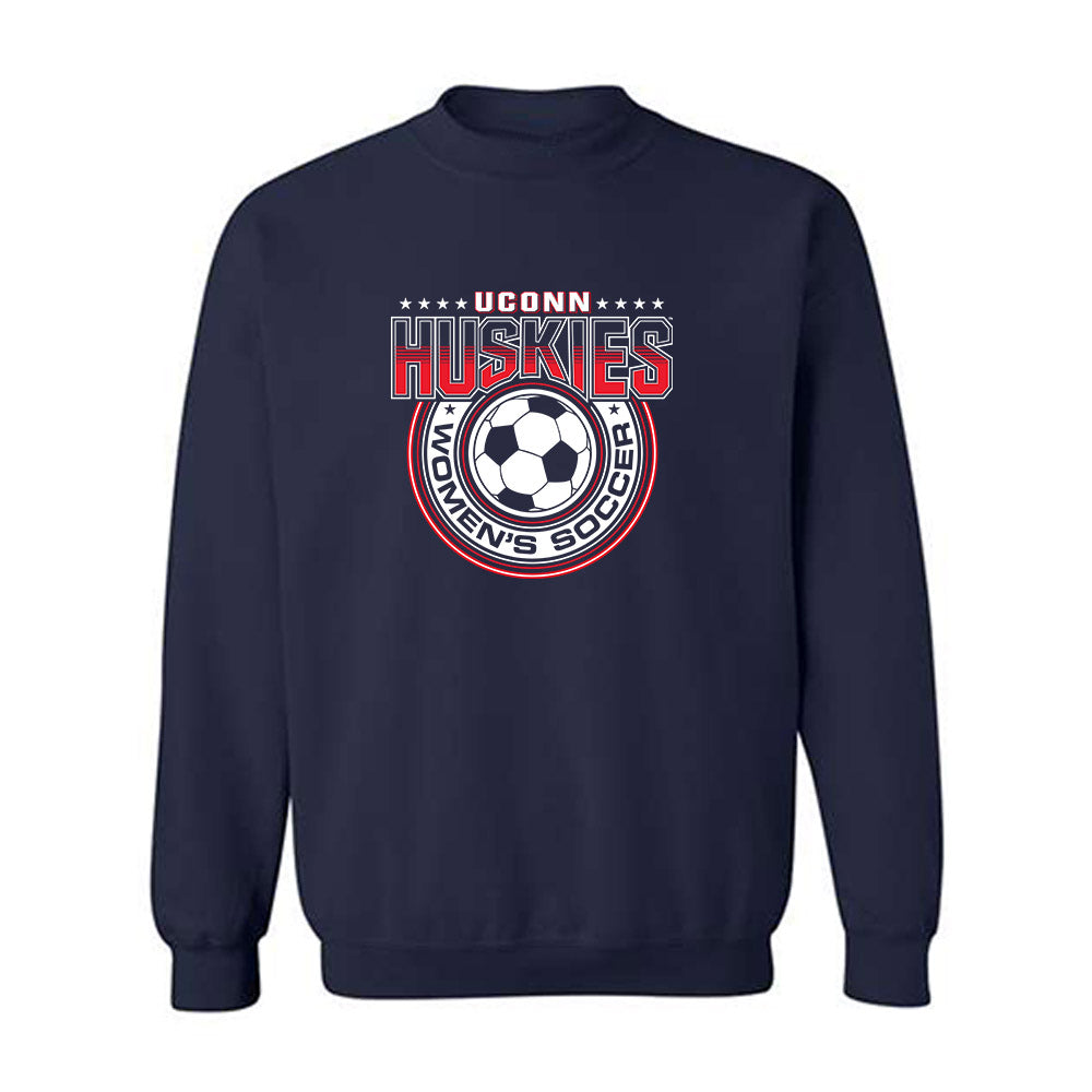 UConn - NCAA Women's Soccer : Se-Hanna Mars - Sports Shersey Crewneck Sweatshirt-0