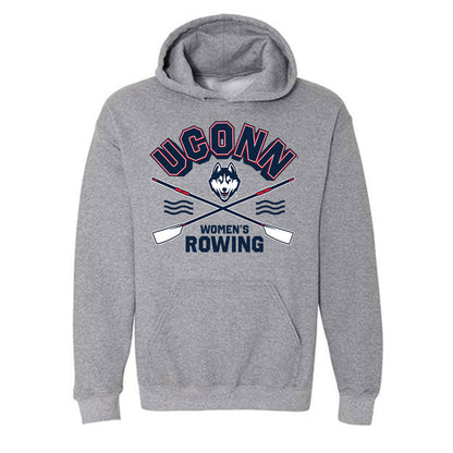 UConn - NCAA Women's Rowing : Isabelle Santos - Sports Shersey Hooded Sweatshirt-0