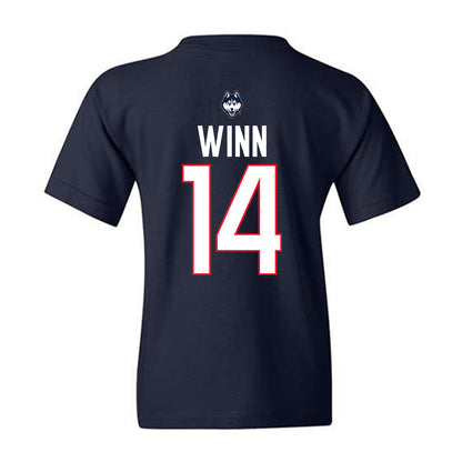 UConn - NCAA Women's Volleyball : Loren Winn - Youth T-Shirt-1