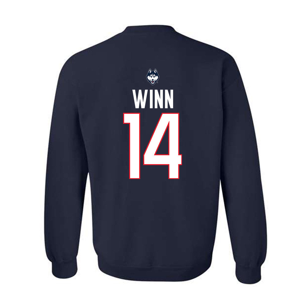 UConn - NCAA Women's Volleyball : Loren Winn - Crewneck Sweatshirt-1