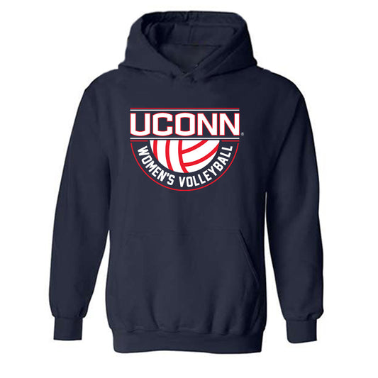 UConn - NCAA Women's Volleyball : Hazuna Akishige - Hooded Sweatshirt-0