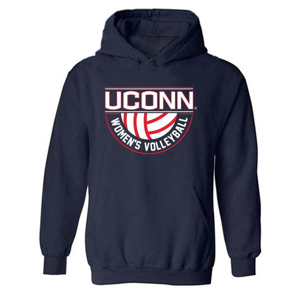 UConn - NCAA Women's Volleyball : Loren Winn - Hooded Sweatshirt-0