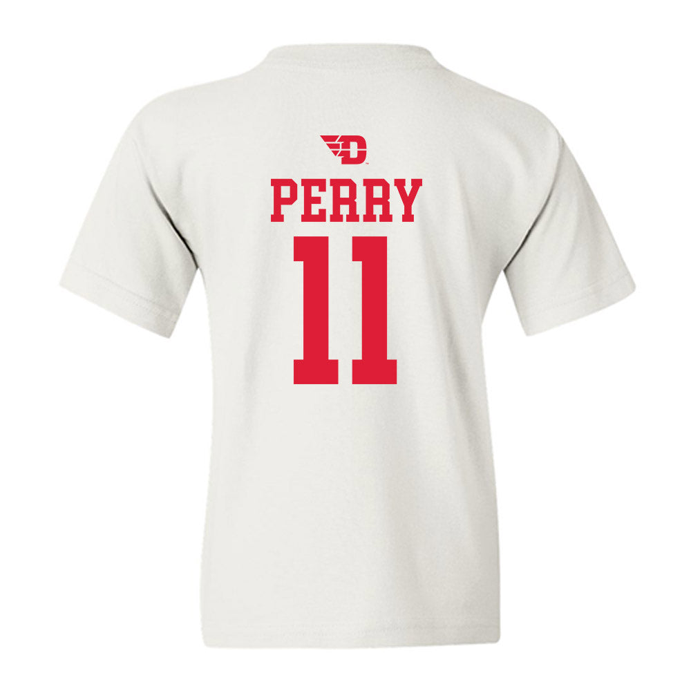 Dayton - NCAA Men's Basketball : Travis Perry - Classic Shersey Youth T-Shirt-1