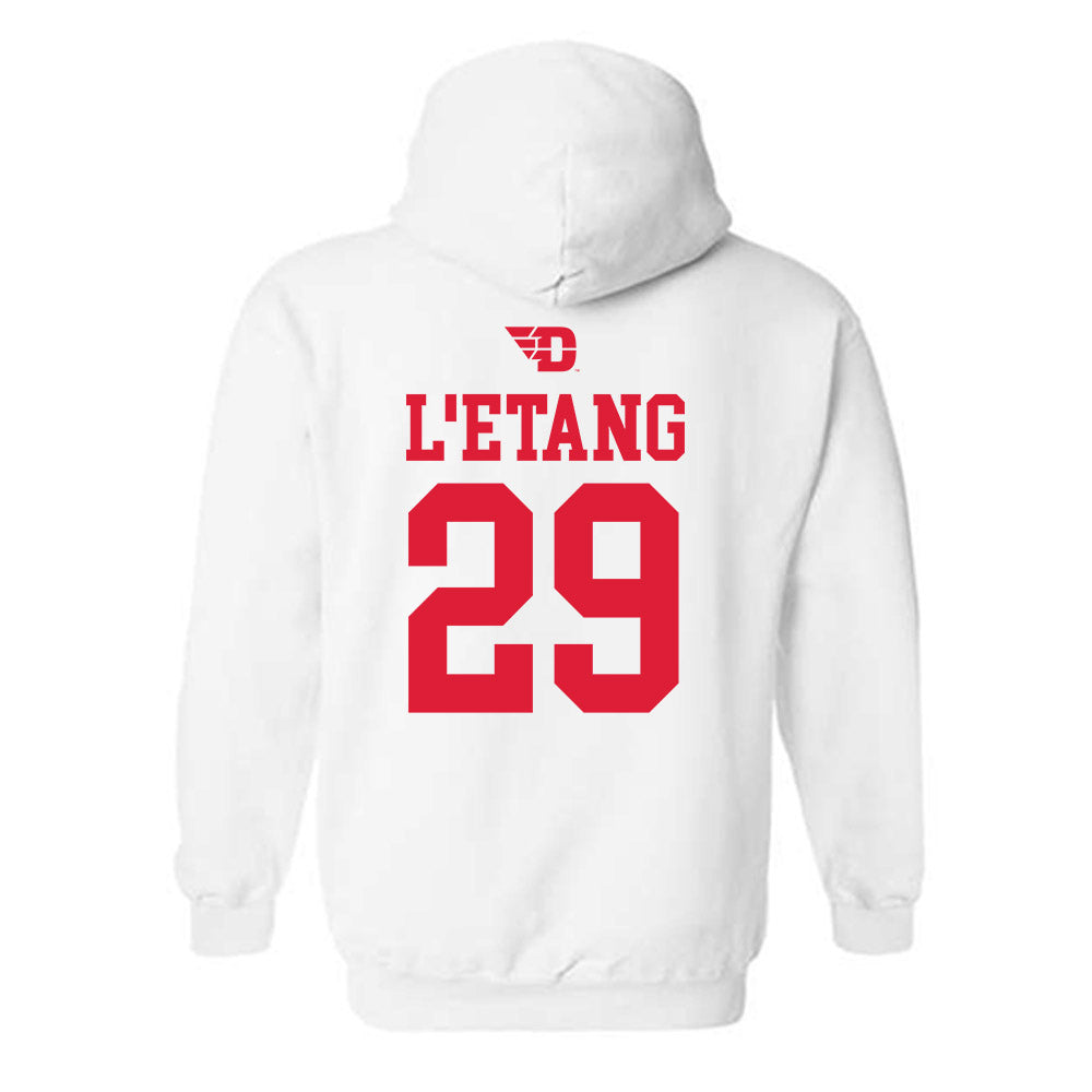 Dayton - NCAA Men's Basketball : Amael L'Etang - Classic Shersey Hooded Sweatshirt-1