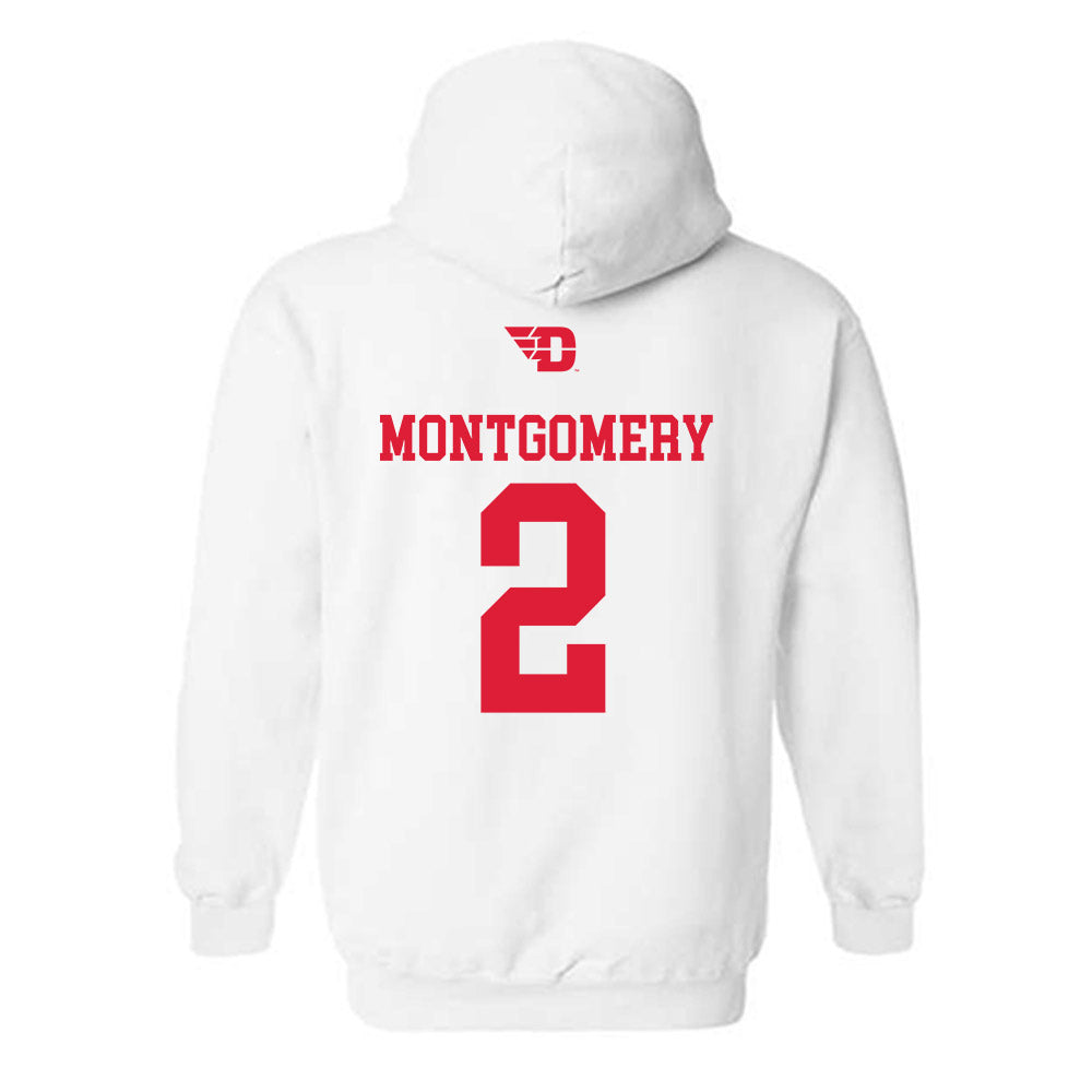 Dayton - NCAA Men's Basketball : De'Shayne Montgomery - Classic Shersey Hooded Sweatshirt-1