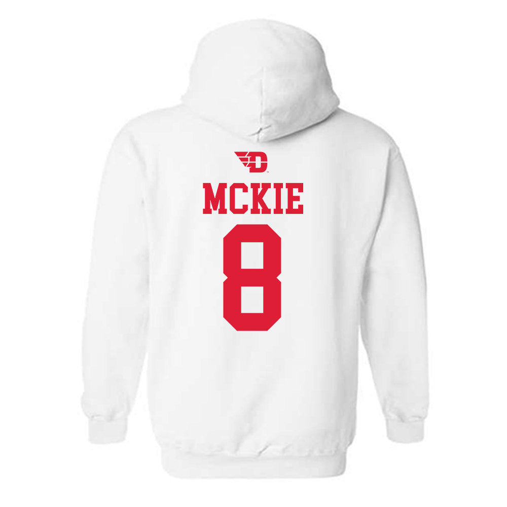 Dayton - NCAA Men's Basketball : Jaron McKie - Classic Shersey Hooded Sweatshirt-1