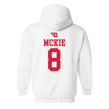 Dayton - NCAA Men's Basketball : Jaron McKie - Classic Shersey Hooded Sweatshirt-1