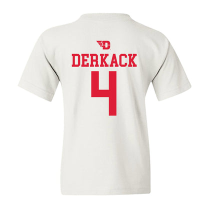 Dayton - NCAA Men's Basketball : Jordan Derkack - Classic Shersey Youth T-Shirt-1