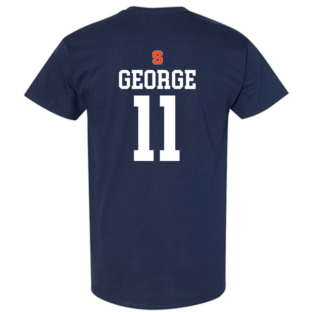 Syracuse - NCAA Men's Basketball : Naithan George - Sports Shersey T-Shirt-1
