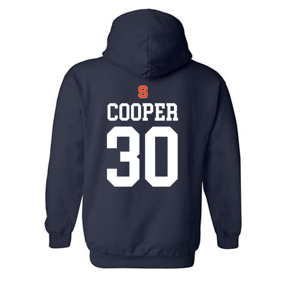 Syracuse - NCAA Women's Basketball : Jasmyn Cooper - Sports Shersey Hooded Sweatshirt-1