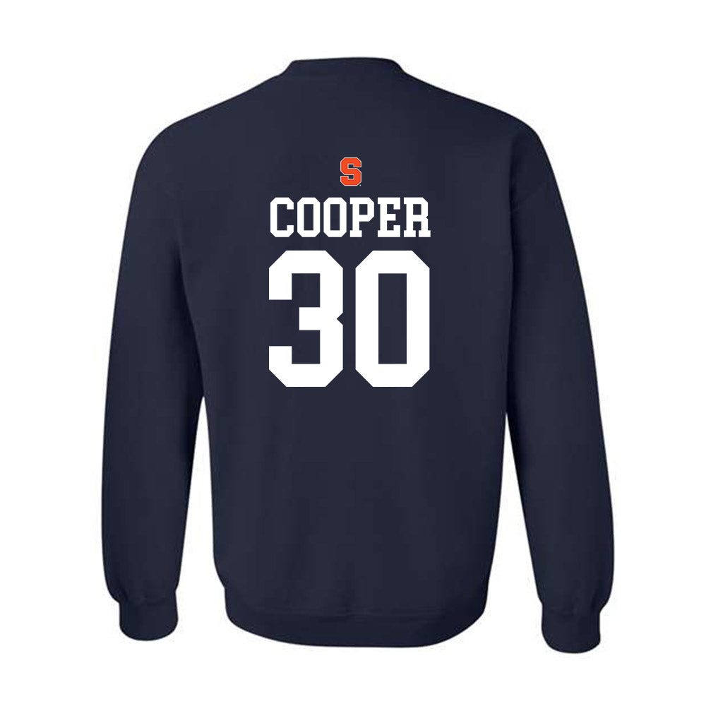 Syracuse - NCAA Women's Basketball : Jasmyn Cooper - Sports Shersey Crewneck Sweatshirt-1