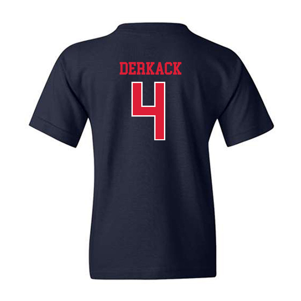 Dayton - NCAA Men's Basketball : Jordan Derkack - Classic Shersey Youth T-Shirt-1