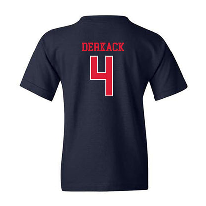 Dayton - NCAA Men's Basketball : Jordan Derkack - Classic Shersey Youth T-Shirt-1