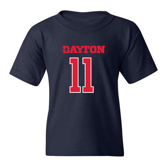 Dayton - NCAA Men's Basketball : Evan Dickey - Classic Shersey Youth T-Shirt-0