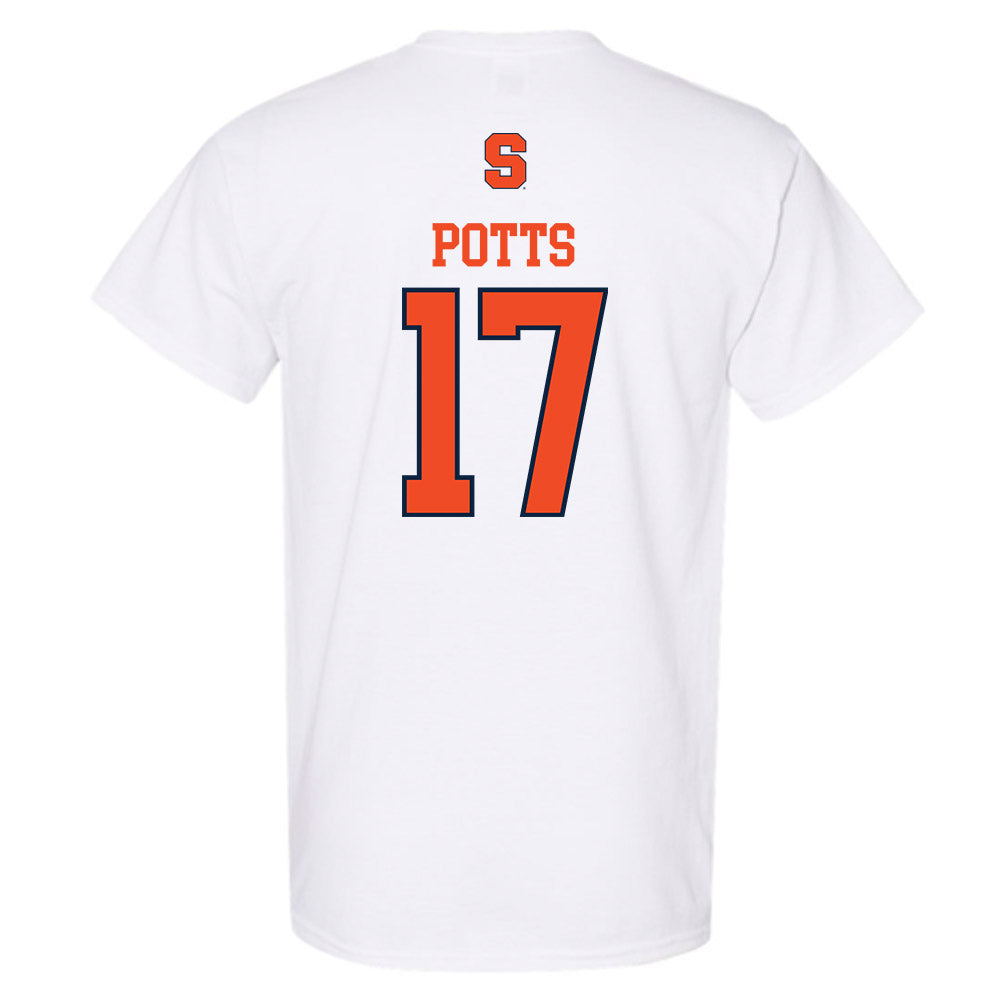 Syracuse - NCAA Women's Basketball : Madeline Potts - Classic Shersey T-Shirt-1