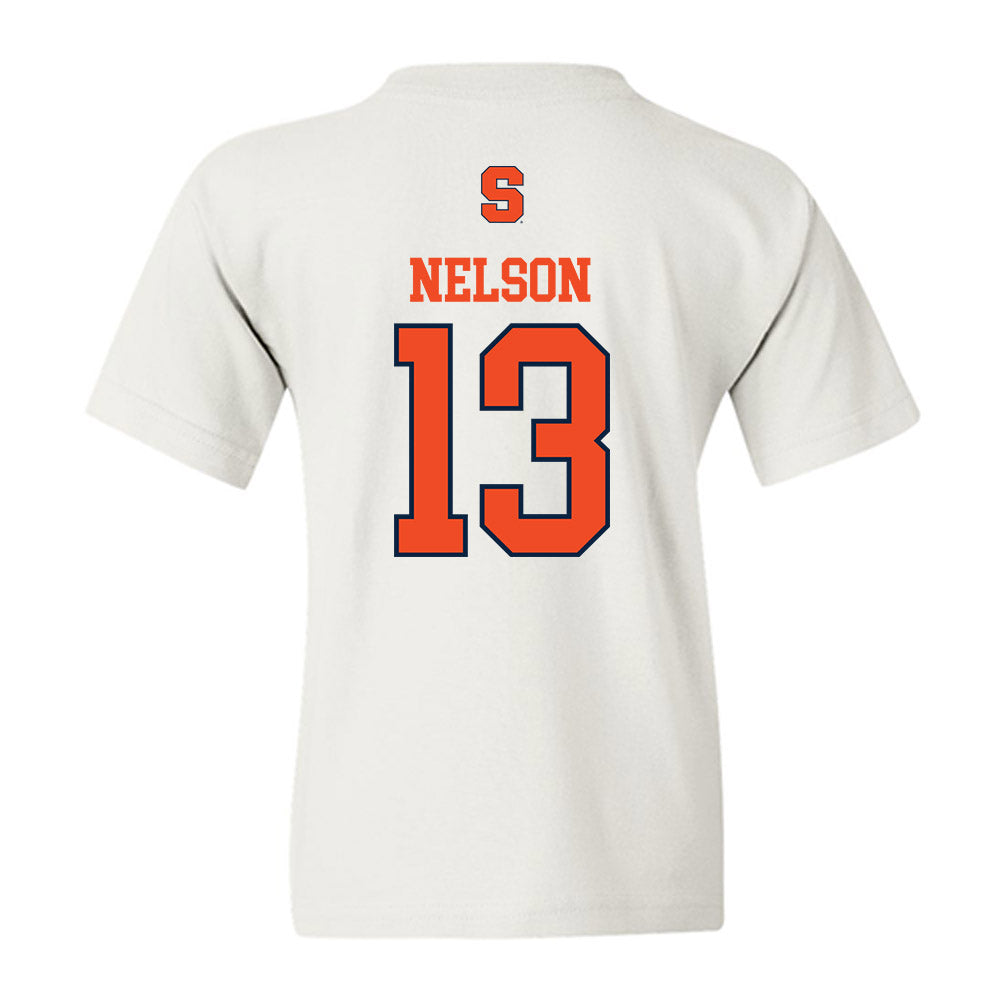 Syracuse - NCAA Women's Basketball : Camdyn Nelson - Classic Shersey Youth T-Shirt-1