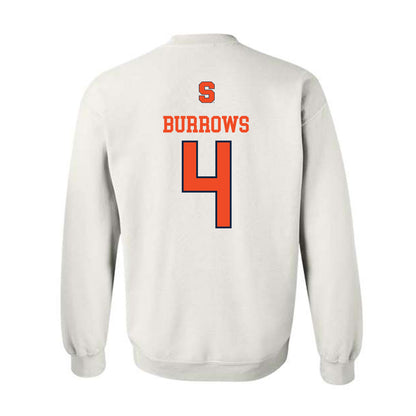 Syracuse - NCAA Women's Basketball : Sophie Burrows - Classic Shersey Crewneck Sweatshirt-1