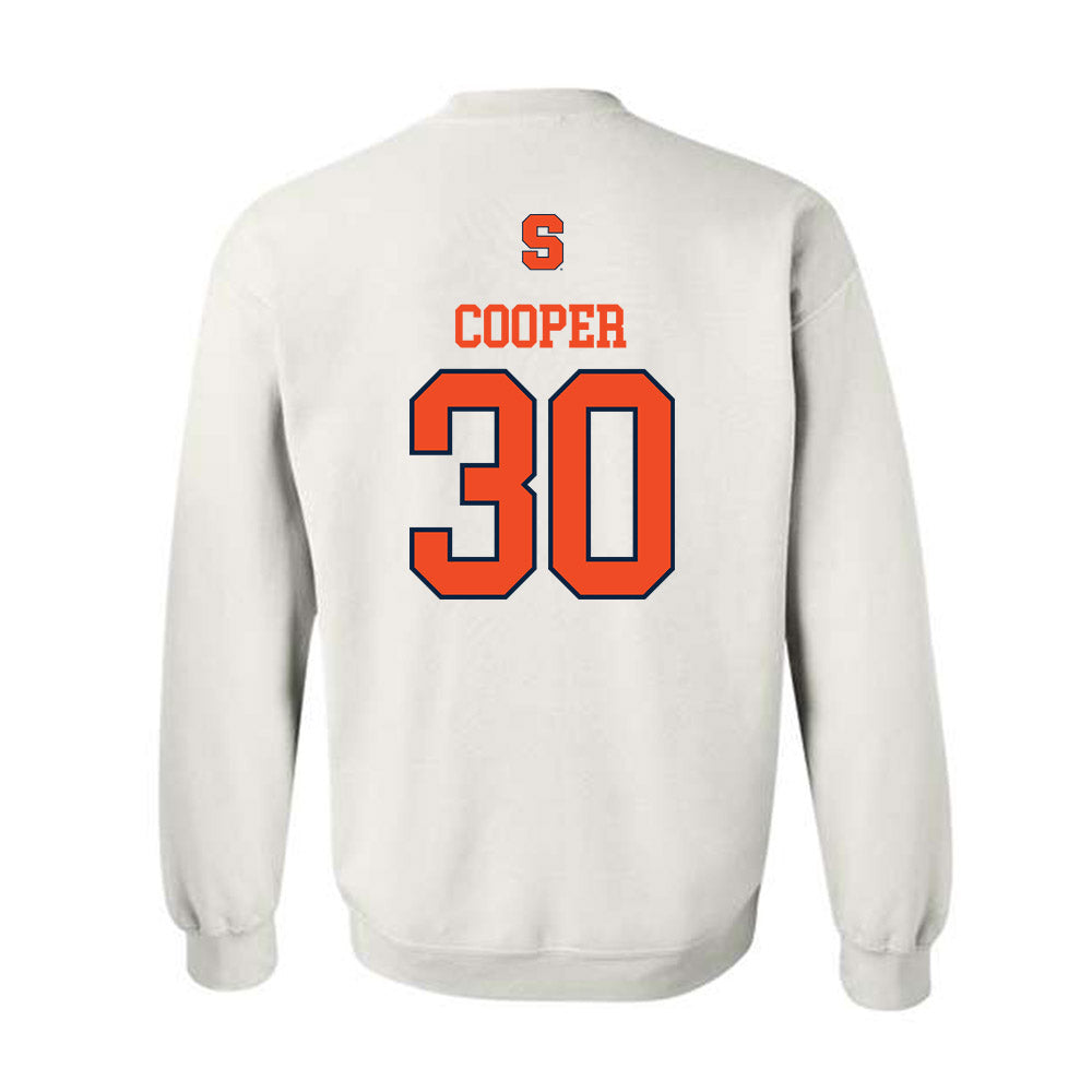 Syracuse - NCAA Women's Basketball : Jasmyn Cooper - Classic Shersey Crewneck Sweatshirt-1