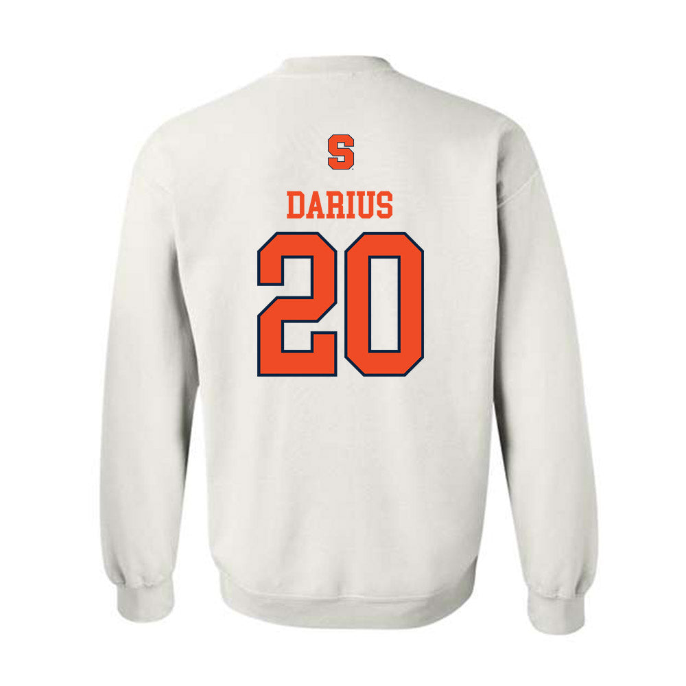 Syracuse - NCAA Women's Basketball : Dominique Darius - Classic Shersey Crewneck Sweatshirt-1