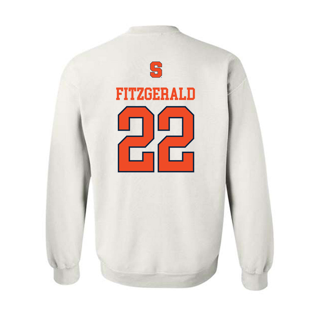 Syracuse - NCAA Women's Basketball : Justus Fitzgerald - Classic Shersey Crewneck Sweatshirt-1