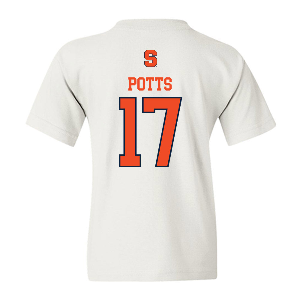 Syracuse - NCAA Women's Basketball : Madeline Potts - Classic Shersey Youth T-Shirt-1