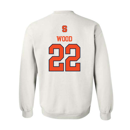 Syracuse - NCAA Women's Basketball : Kyra Wood - Classic Shersey Crewneck Sweatshirt-1