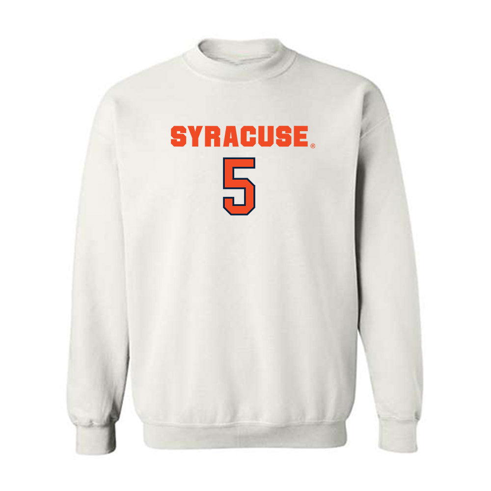 Syracuse - NCAA Women's Basketball : Laila Phelia - Classic Shersey Crewneck Sweatshirt-0