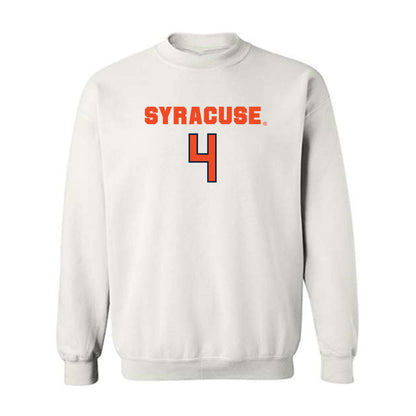 Syracuse - NCAA Women's Basketball : Sophie Burrows - Classic Shersey Crewneck Sweatshirt-0