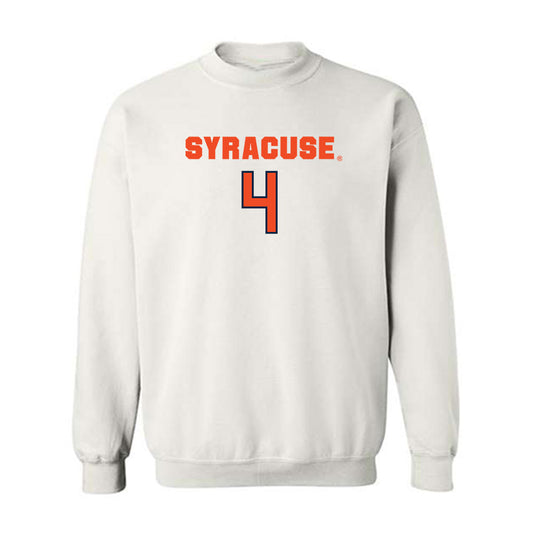 Syracuse - NCAA Women's Basketball : Sophie Burrows - Classic Shersey Crewneck Sweatshirt-0