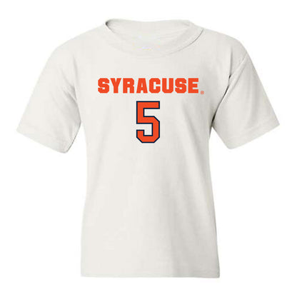 Syracuse - NCAA Women's Basketball : Laila Phelia - Classic Shersey Youth T-Shirt-0