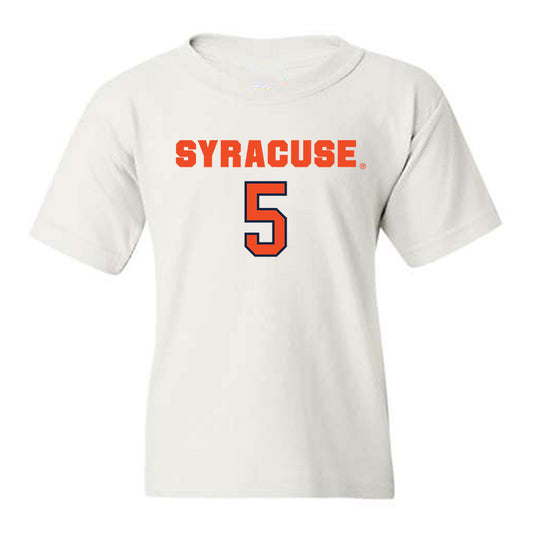 Syracuse - NCAA Women's Basketball : Laila Phelia - Classic Shersey Youth T-Shirt-0