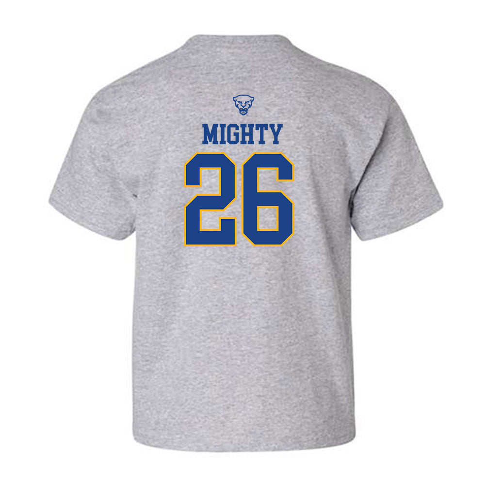 Pittsburgh - NCAA Men's Basketball : Armani Mighty - Classic Shersey Youth T-Shirt-1