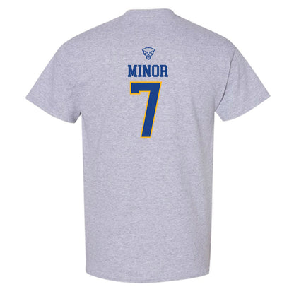 Pittsburgh - NCAA Men's Basketball : Damarco Minor - Classic Shersey T-Shirt-1