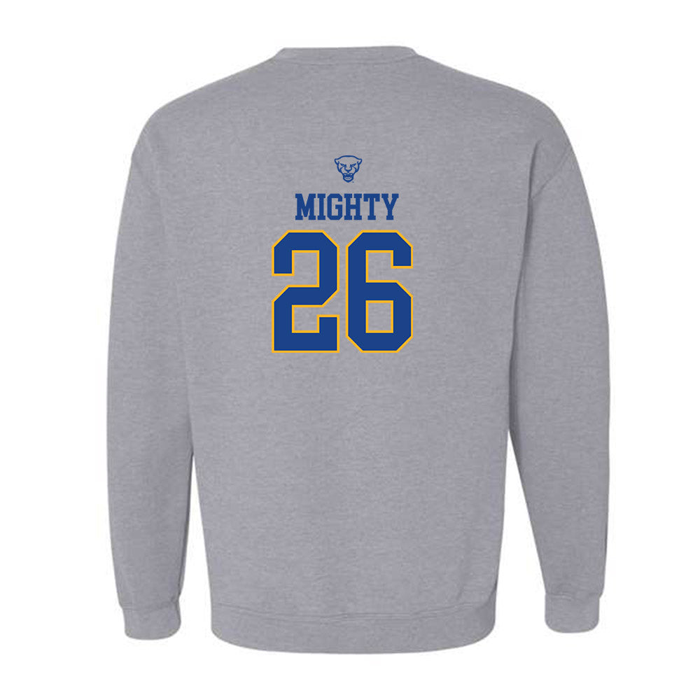 Pittsburgh - NCAA Men's Basketball : Armani Mighty - Classic Shersey Crewneck Sweatshirt-1