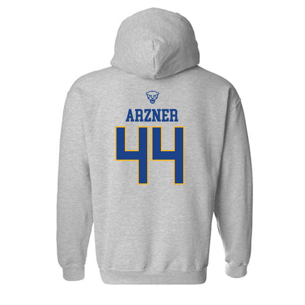 Pittsburgh - NCAA Women's Basketball : Macie Arzner - Classic Shersey Hooded Sweatshirt-1