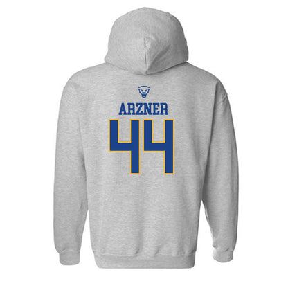 Pittsburgh - NCAA Women's Basketball : Macie Arzner - Classic Shersey Hooded Sweatshirt-1