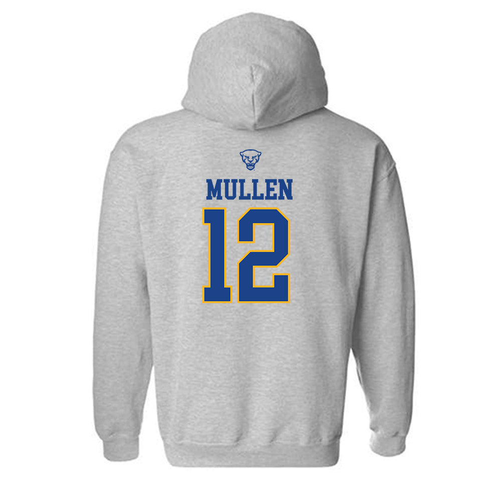 Pittsburgh - NCAA Men's Basketball : Kieran Mullen - Classic Shersey Hooded Sweatshirt-1