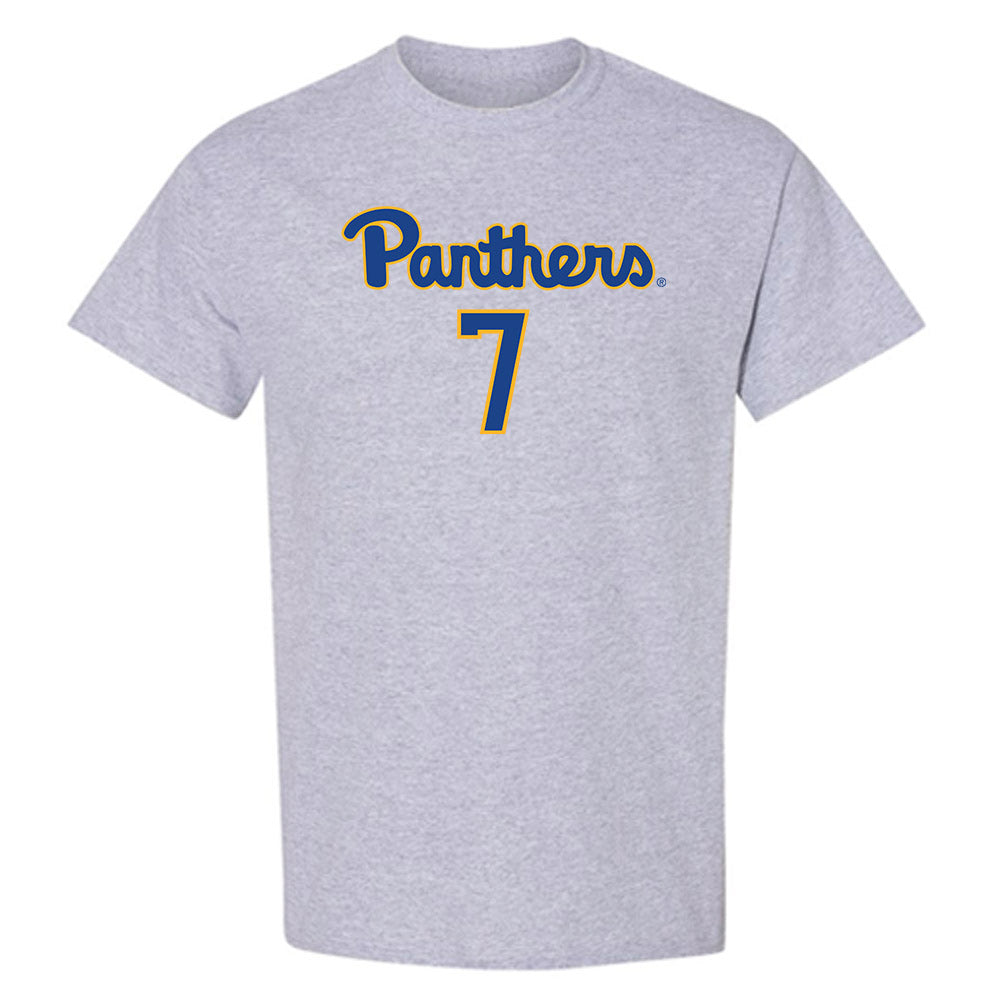 Pittsburgh - NCAA Men's Basketball : Damarco Minor - Classic Shersey T-Shirt-0