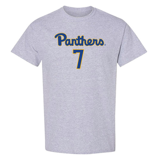 Pittsburgh - NCAA Men's Basketball : Damarco Minor - Classic Shersey T-Shirt-0