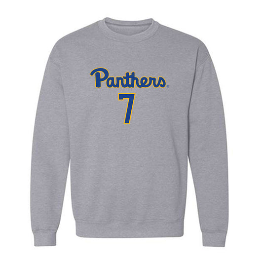 Pittsburgh - NCAA Men's Basketball : Damarco Minor - Classic Shersey Crewneck Sweatshirt-0